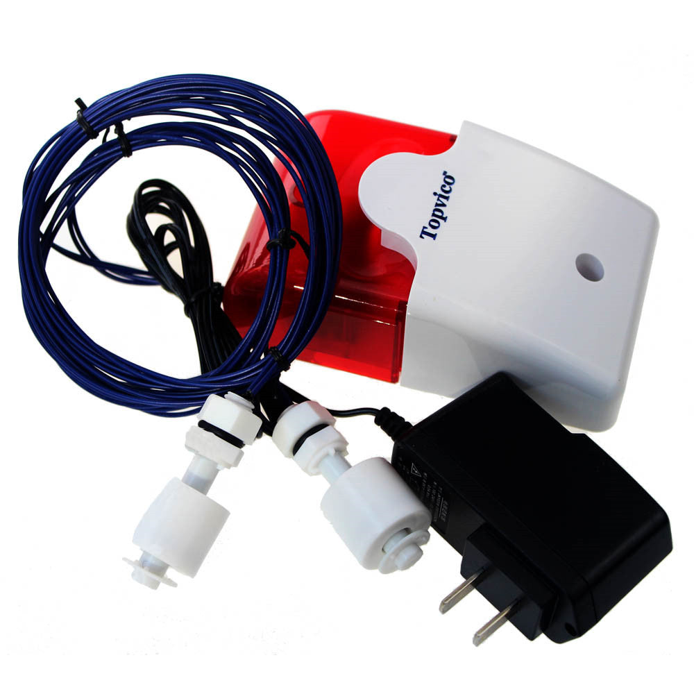 Water Leakage Overflow Alarm Sensor Detector 110dB Voice 1.0m Cable Hi ...