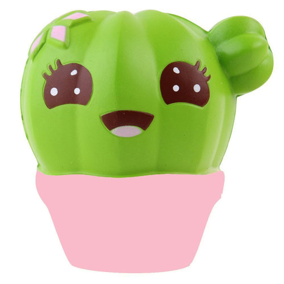 10CM Scented Squishy Potted Cactus Slow Rising Soft Stress Relief Kawaii Fun Toy