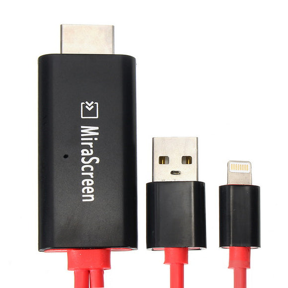 MiraScreen LD5-1 for Lightning to HD HD Cable Display Dongle For IOS