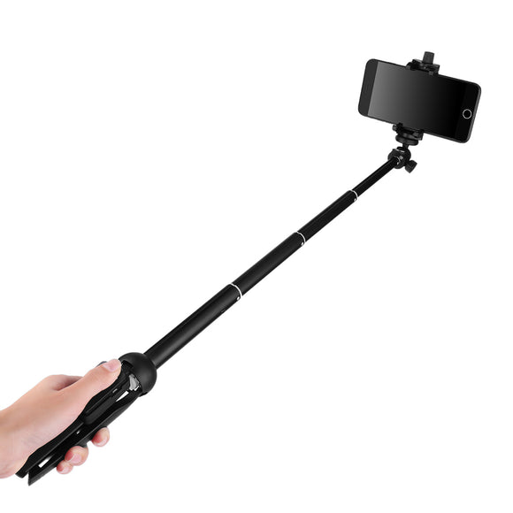 YUNTENG YT-9928 Mini Desktop Tripod Selfie Stick with Phone Holder Bluetooth Shutter Remote Control