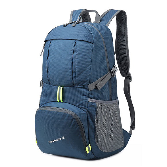 Xmund XD-DY5 35L Folding Backpack Waterproof Handbag Ultralight 350g With Reflective Strip