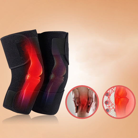 A Pair Of Warm Old Cold Legs Self-heating Double Thickening Long Knee Pad