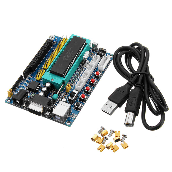 DC 12V PIC16F877A PIC Minimum System Development Board Emulator JTAG ICSP Program Minimum System Mic