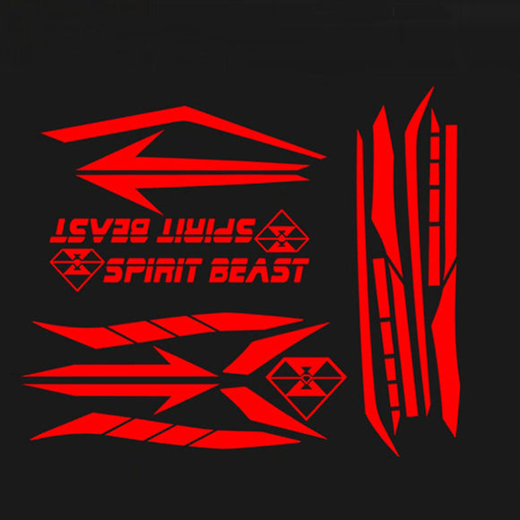 SPIRIT BEAST Motorcycle Sticker Reflective Waterproof Decorative For Honda CB190R