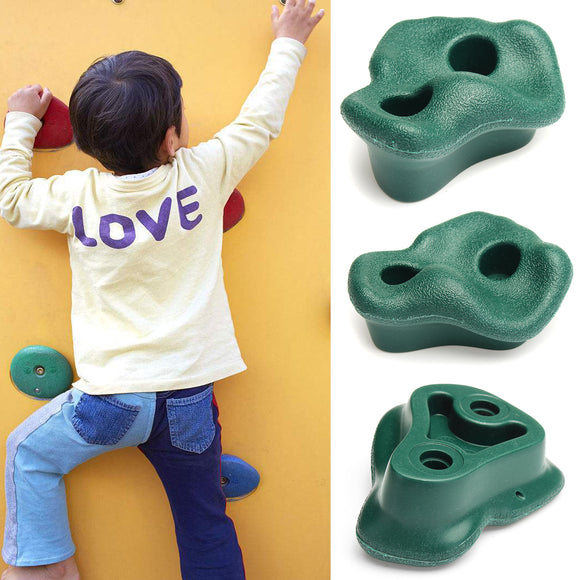 Outdoor Plastic Garden Park Kids Rock Climbing Stone Toys Safety Children Sports Indoor Exercise