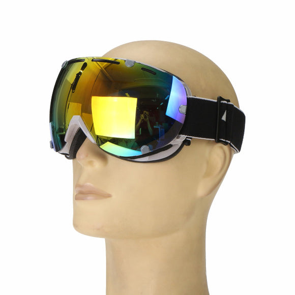 Anti Fog UV Colorful Lens Ski Motorcycle Snow Snowboard Mountain Bike Glasses Eyewear