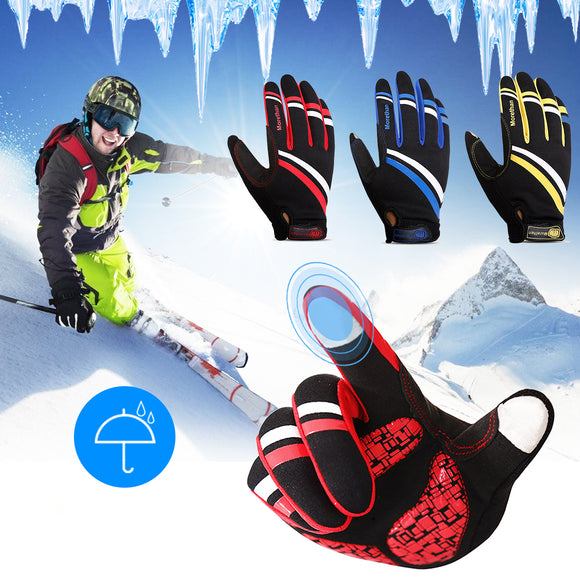 Men Woman Skiing Hiking Ride Camping Glove Winter Outdoor Touch Screen Windproof Gloves