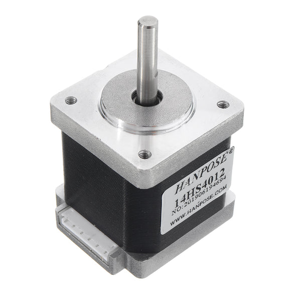 HANPOSE 14HS4012 40mm Nema 14 Stepper Motor 35 Motor 35BYGH40 1.2A 0.22N.m 4-lead for 3D Printer CNC Laser