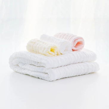 Original Xiaomi BEVA 4 in 1  Baby Infant Cotton Towel Cotton Gauze Hankercheif Square Bath Towel Set