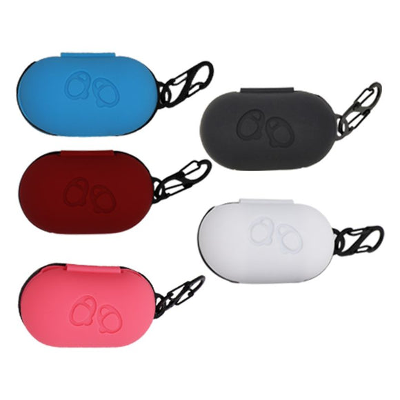 Bakeey Portable Shockproof Silicone Earphone Storage Case with KeyChain for Samsung Galaxy Buds