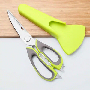 Multifunctional Stainless Steel Household Kitchen Scissors Cooking Gadgets Tools