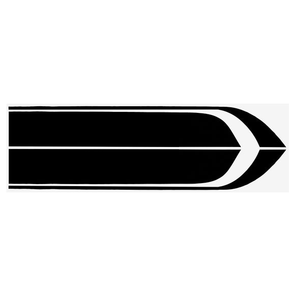 85x11.7cm Car Side Door Stripe Stickers Hood Tailgate Window Decoration Decals Universal