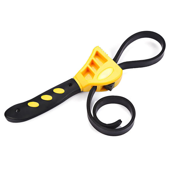 Performance Tool Strap Wrench Strap Adjustable Bottle Opener Repair Universal Filter Spanner