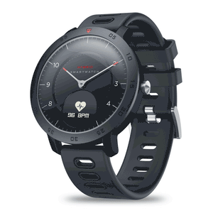 Zeblaze HYBRID Heart Rate Blood Pressure Monitor Real-time Weather Temperature Goal Reminders Dual Modes Mechanical Hands Smart Watch