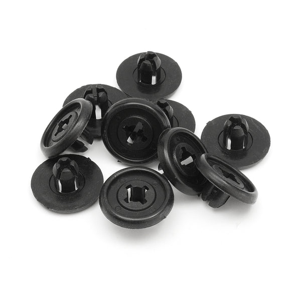 10Pcs 7mm Car Bumper Hood Splash Guard Retainer Clip Fastener For Toyota