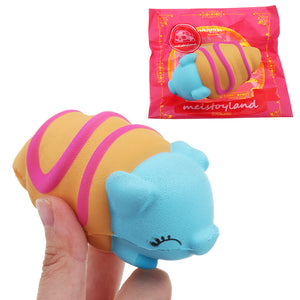Meistoyland Squishy 8cm Kawaii Cartoon Animal Slow Rising Squeeze Toy Stress Gift Collection