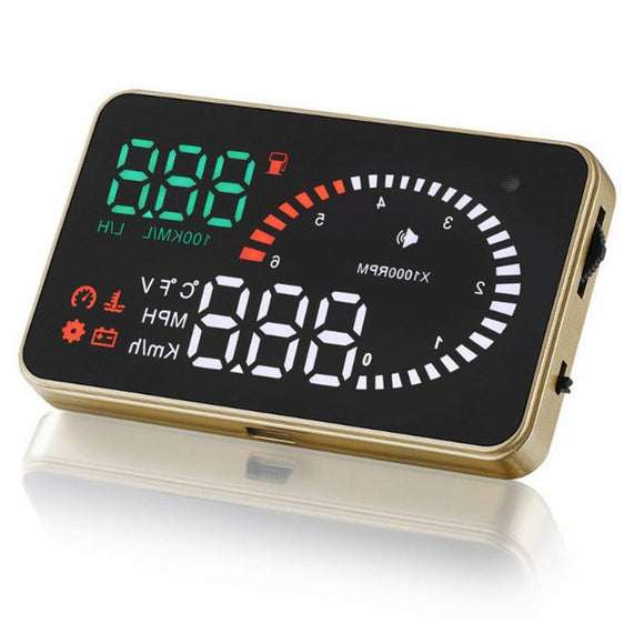12V 3 Inch X6 Car OBD HUD Projector Head Up Display Car Alarm System Detector
