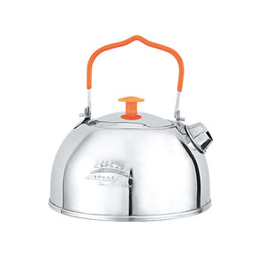 BRS-TS06 0.65L Outdoor Stainless Steel Tea Pot Portable Camping Hiking Kettle Pot