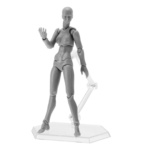 Figma Gray 2.0 Female Style DIY Figure Anime Archetype Doll 14cm PVC Stuffed Toy