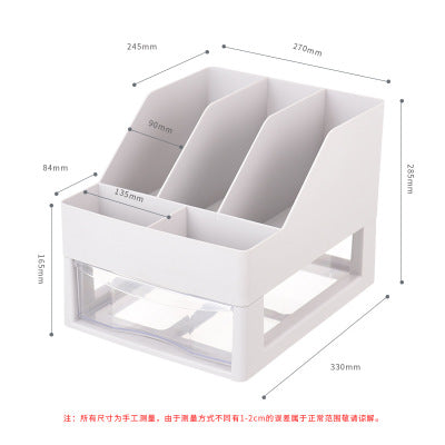 Multifunctional Desktop Document Display Box Office Supplies, Miscellaneous Plastic Document Display Box