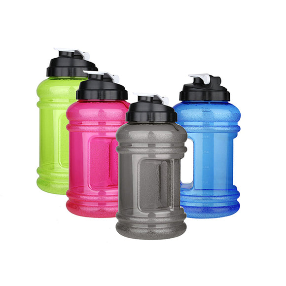 2.2L Big Mouth BPA Free Sport Gym Training Drink Water Bottle Cap Kettle Large Capacity Travel Mug