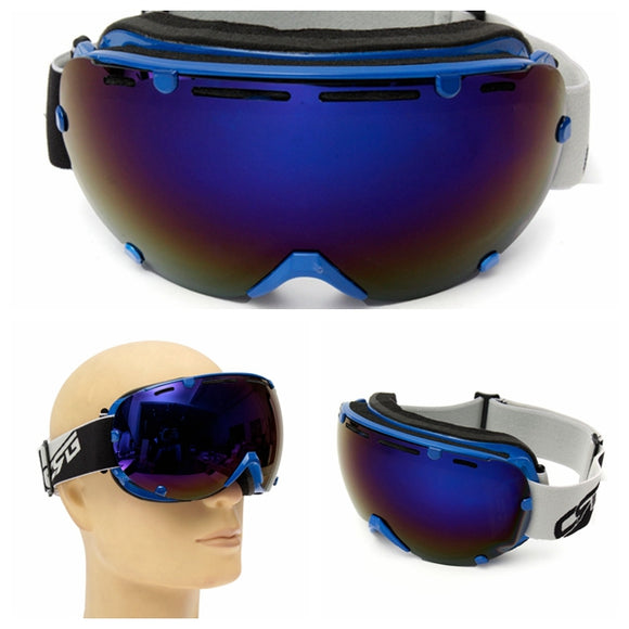 Anti-fog UV Dual Lens Winter Racing Outdoor Snowboard Ski Goggles Sunglasses CRG101-5A
