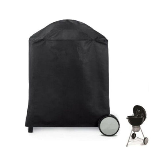 Round BBQ Stove Cover Kettle Barbeque Outdoor Waterproof Furniture Anti-dust Protector