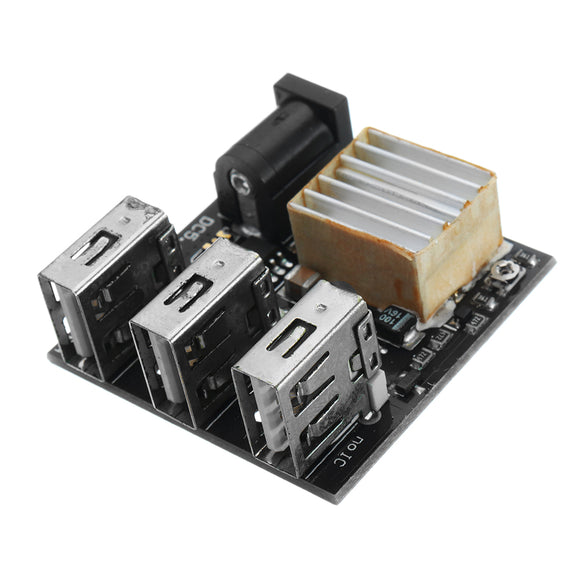 Mini Charging Step Up Module Three USB Power Boost Module 9V/12V To 5V 8A