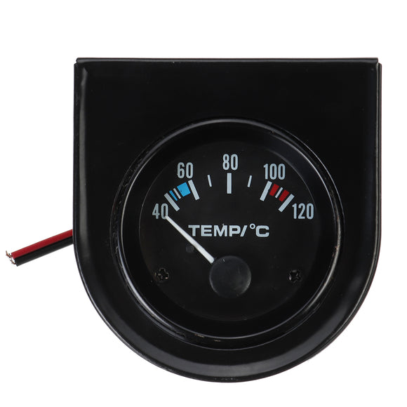 2'' 52mm 40-120 Universal Electric Car Water Temperature Temp Gauge LED Pointer