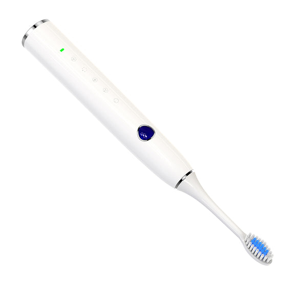 Waterproof Ultrasonic Electric Toothbrush Rechargeable Auto-vibration Brush Head