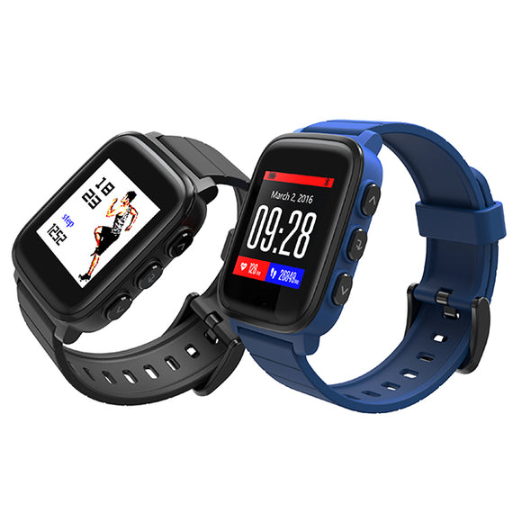 SMA Q2 Smart Sports Watch 3ATM Waterproof Muti-sports Mode Heart Rate Monitor GPS Tracker Band