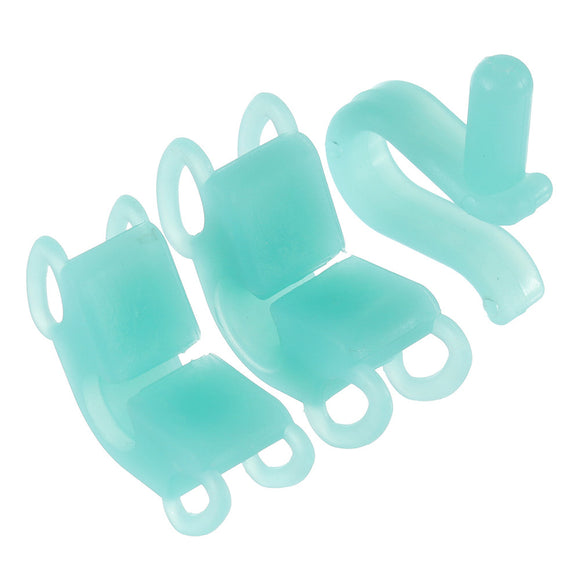 2pcs Dental Bite Blocks Soft Silicone Cheek Retractor Autoclave Orthodontic Oral Care Dental Tools
