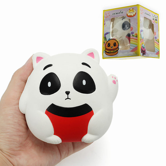 Xinda Squishy Luck Fortune Cat 12cm Soft Slow Rising With Packaging Collection Gift Decor Toy