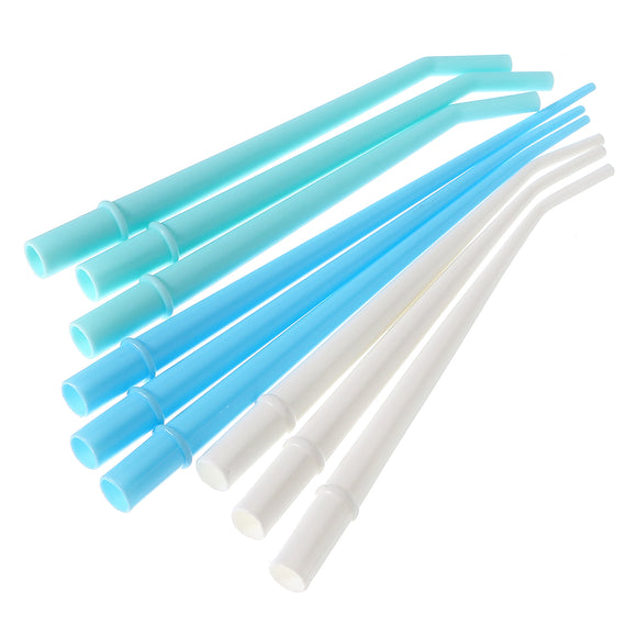 Plastic Curved Tips Surgical Aspirator Dental Tools Saliva Ejector Tips Disposable Suction Tube