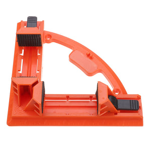 Adjustable 90 Degree Angle Clamp Right Angle Clip Woodworking Ruler Picture Frame Carpentry Clamp
