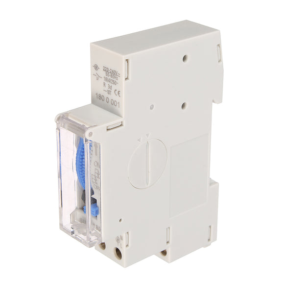 SUL180a 15 Minutes Programmable Din Rail Mechanical Timer Switch