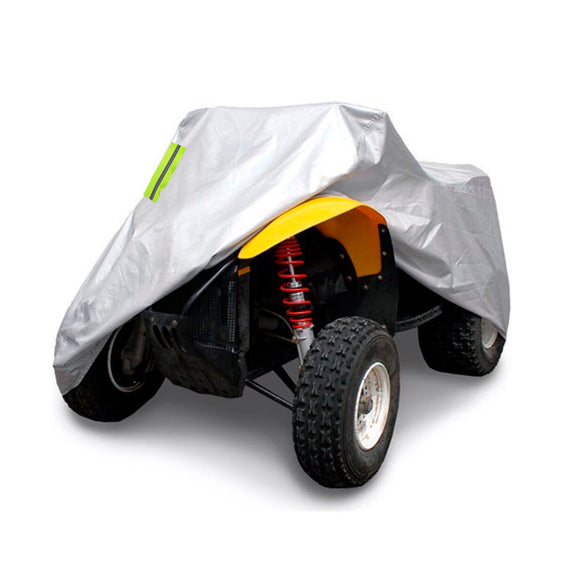 190T Waterproof Quad Bike ATV Cover with Reflective Stripe Universal Covers