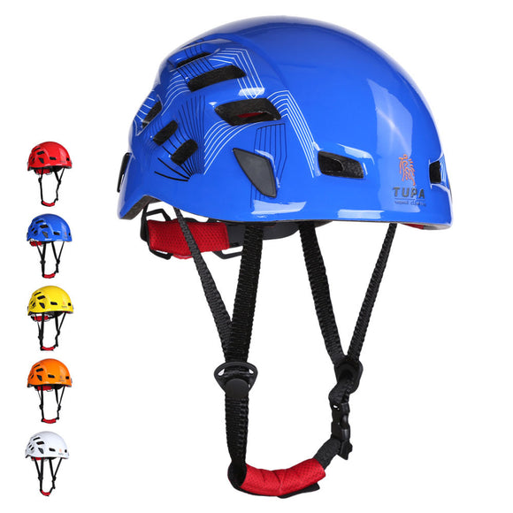 Outdoor Rock Climbing Helmet Mountaineering Safety Head Protector For Caving Rescue Expansion