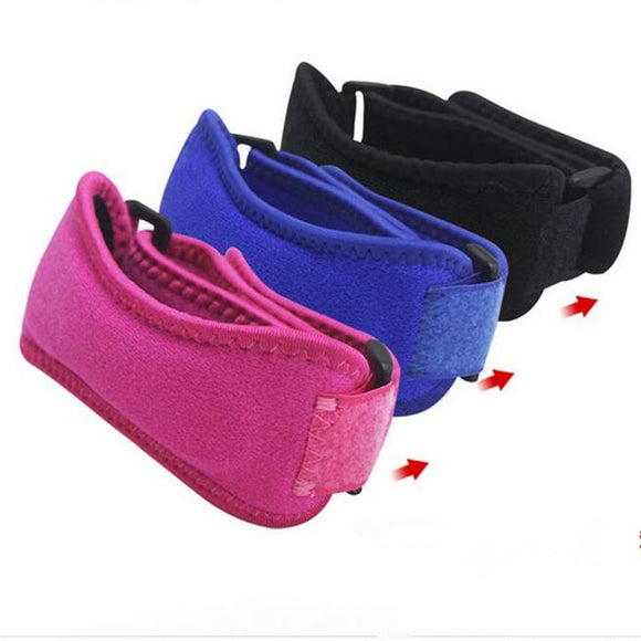 Adjustable Elastic Sports Knee Pad Support Brace Protective Belt Running Outdoor Activity Guard