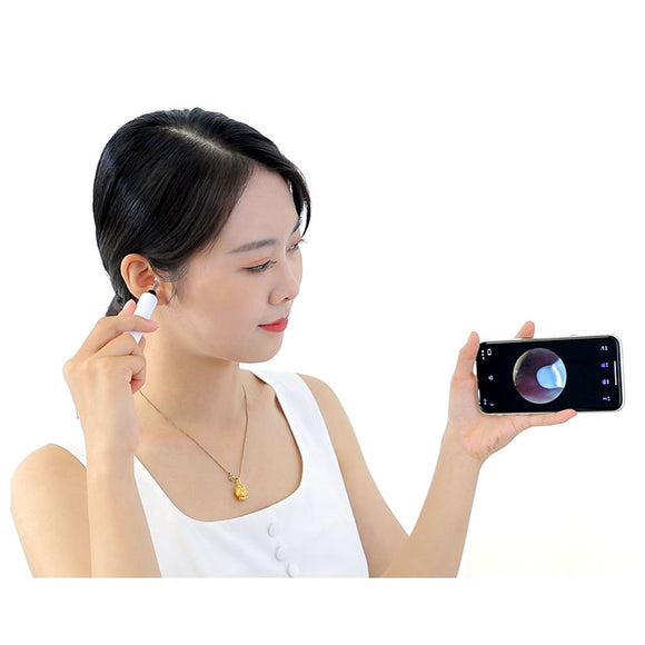T1 WIFI 3.9mm Video Ear Picker Endoscope with Built-in Battery Used for Ear Cleaning Nose and Mouth Examination Skin Examination, etc.