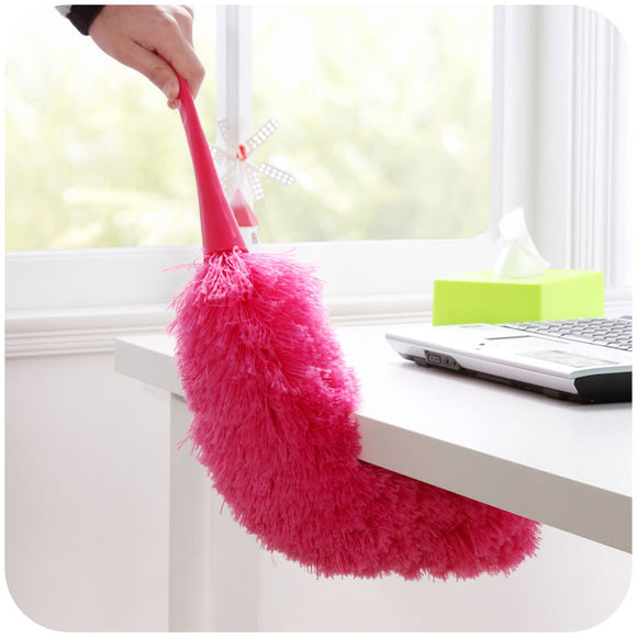 Multifunction Flexible Feather Duster Household Dusting Brush Room Furniture Dust Cleaning Brush