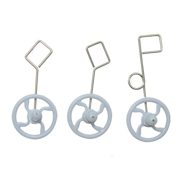 3PCS Landing Gear Set Spare Parts C17 C-17 Transport 373mm RC Airplane