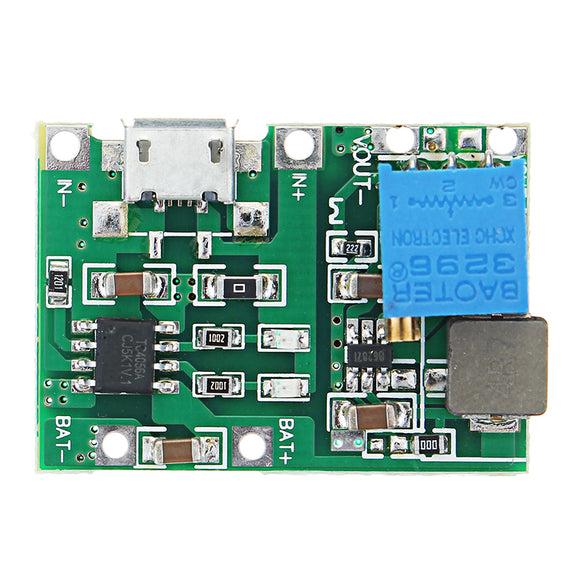 3.7V 9V 5V 2A Adjustable Step Up 18650 Lithium Battery Charging Discharge Integrated Module