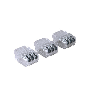 10Pcs H-513 Universal 3Pins Terminal Block Fast Wire Connectors Compact Wiring Connector