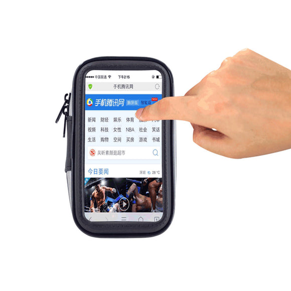 Universal 5.5Inch Waterproof Touch Screen Motorcycle Bicycle Bag For Xiaomi Cell phone