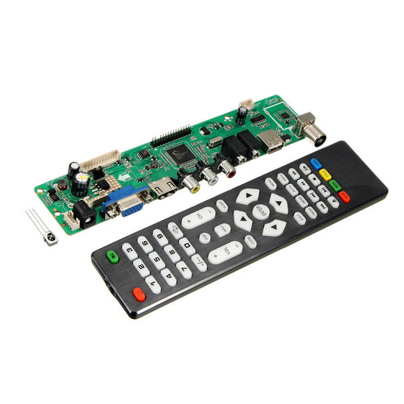 Geekcreit V56 Universal LCD TV Controller Driver Board PC/VGA/HD/USB Interface