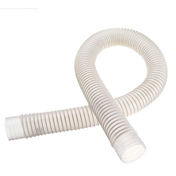 50/55mm Diameter Flexible Clear PVC Dust Collection Hose for Dust Deputy Turbocharged Cyclone Dust Collector Vaccum Cleaner