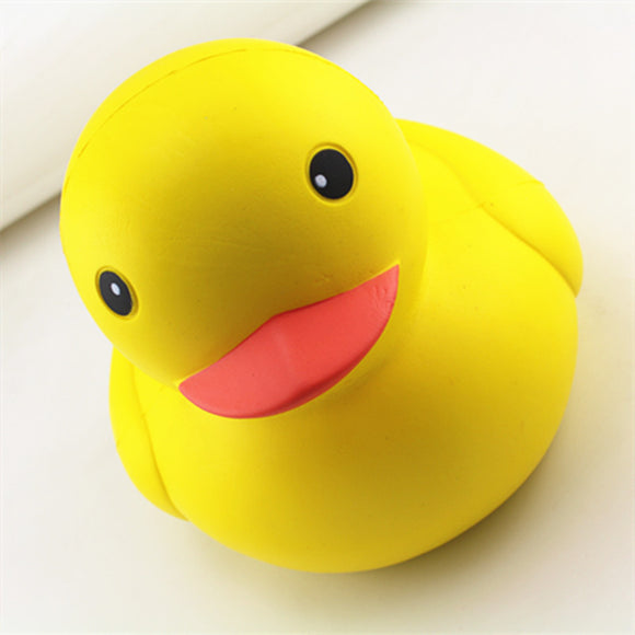 22*20*18cm Squishy Giant Yellow Duck Slow Rebound Simulation PU Ornaments With Packaging