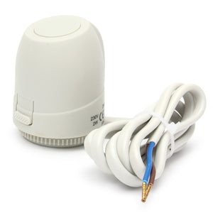 230V NC Electric Thermal Actuator Manifold Underfloor Heating Thermostat System