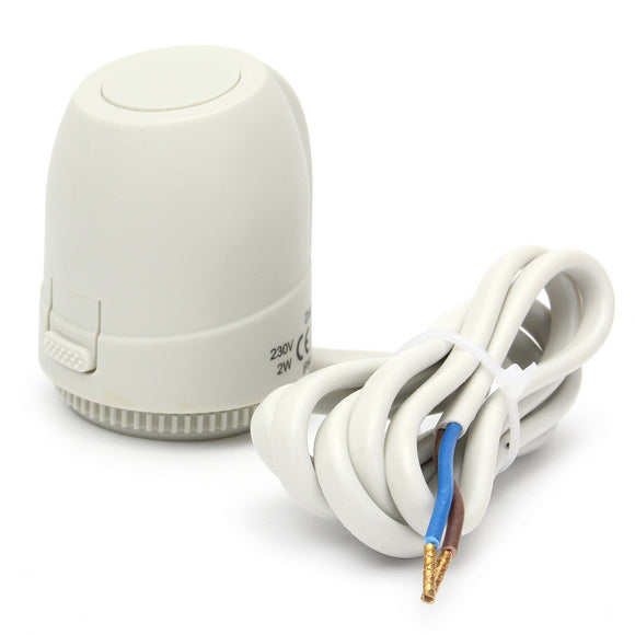 230V NC Electric Thermal Actuator Manifold Underfloor Heating Thermostat System